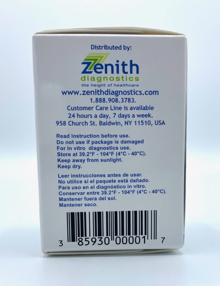 Zenith Ultra Trak Complete Test Strips – Pack of 200 with Free Meter - Image 5