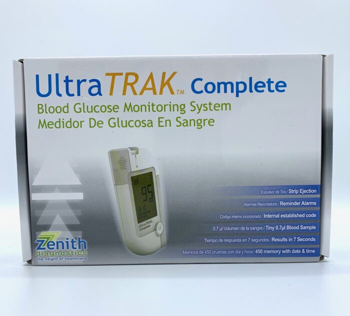 Zenith Ultra Trak Complete Test Strips – Pack of 200 with Free Meter - Image 7