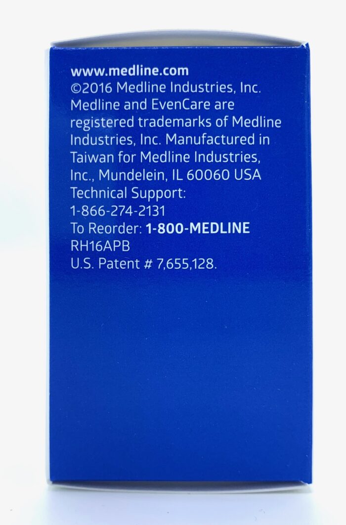 Blood glucose monitoring with Medline G3 test strips